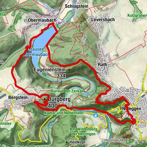 Nideggen-Zerkall-Bergstein-Obermaubach