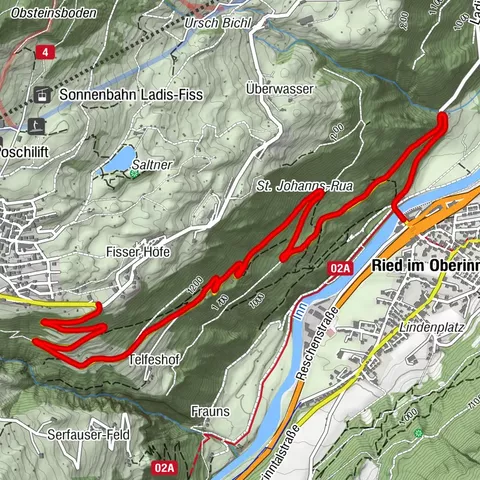 Ried im Oberinntal, Tirol/Österreich