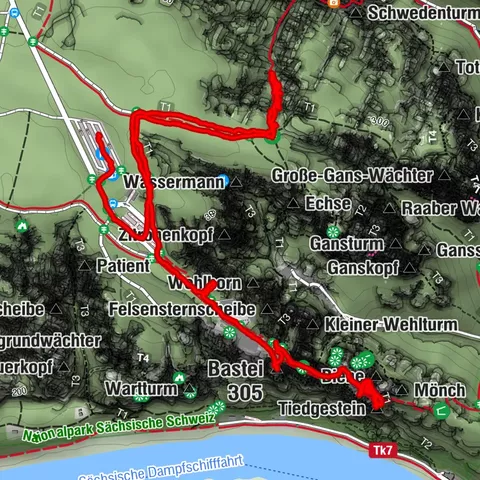 Lohmen, Sachsen/Deutschland