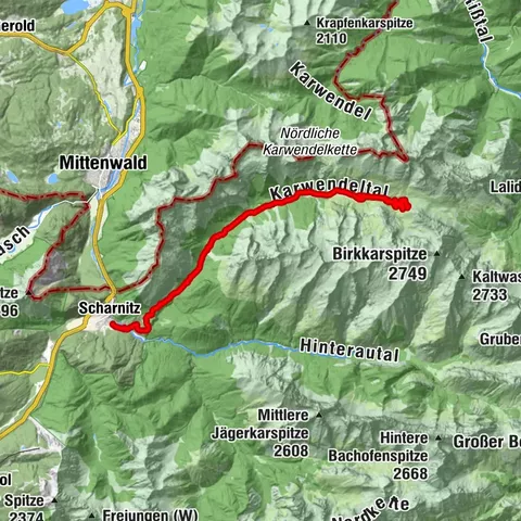 Scharnitz, Tirol/Österreich