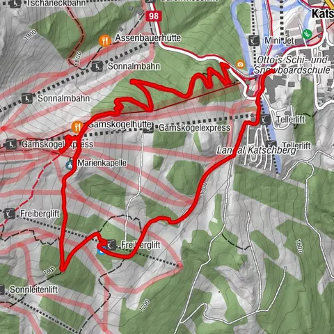 Rennweg am Katschberg, Kärnten/Österreich