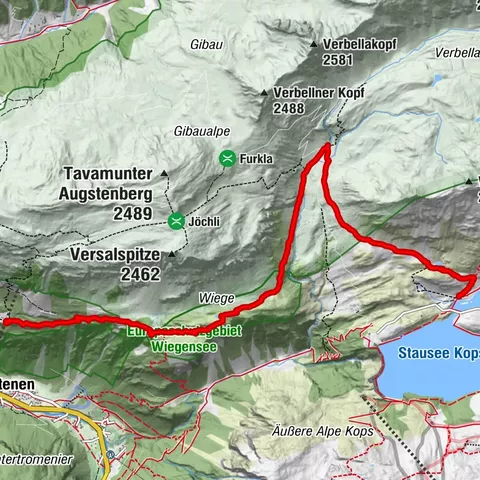 Gaschurn, Vorarlberg/Österreich