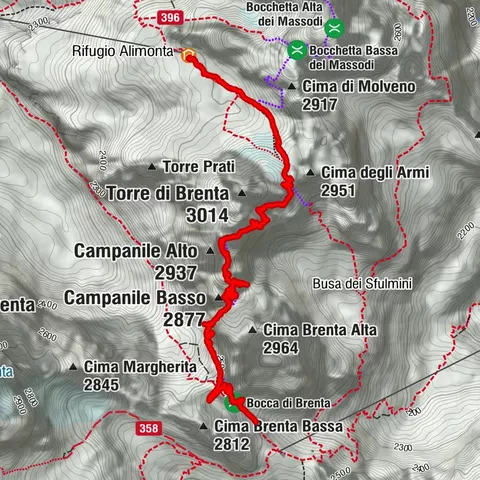 Molveno, Trentino-Südtirol/Italien