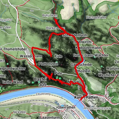 Kurort Rathen, Sachsen/Deutschland