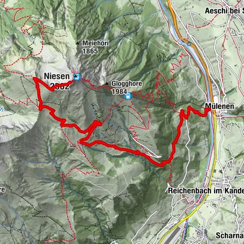 Reichenbach im Kandertal, Verwaltungsregion Oberland/Schweiz