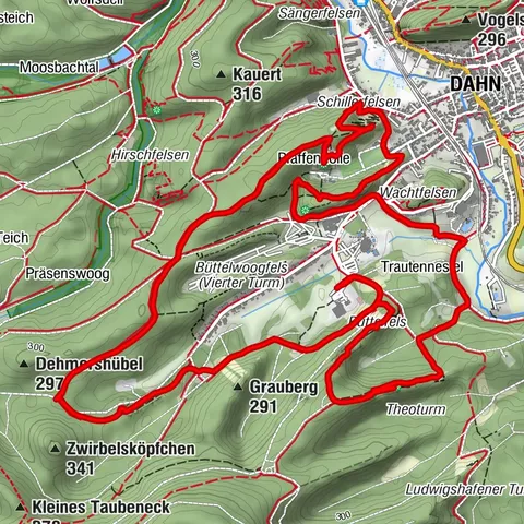 Dahn, Rheinland-Pfalz/Deutschland