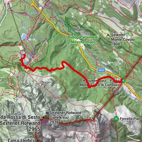 Sexten, Trentino-Südtirol/Italien