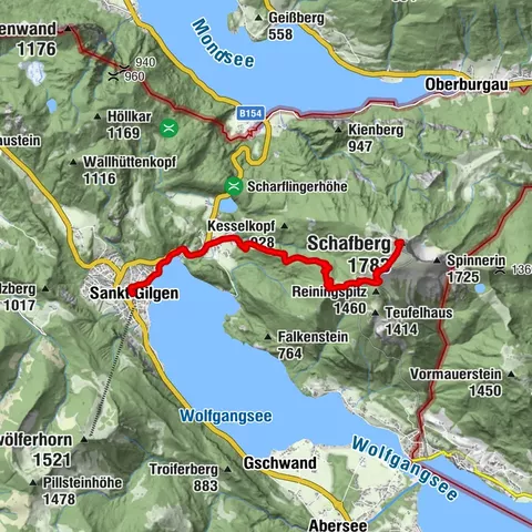 Sankt Gilgen Wandern