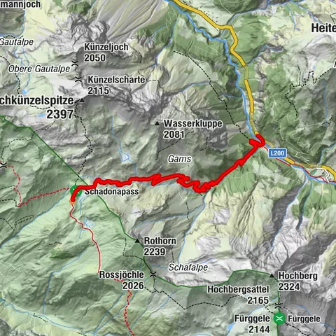 Schoppernau, Vorarlberg/Österreich