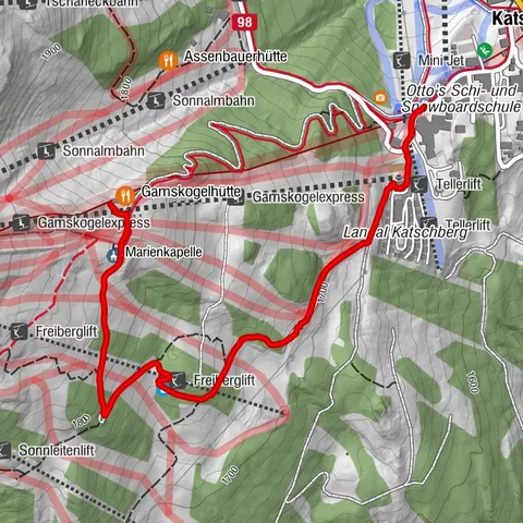 Katschberg, Salzburg/Österreich