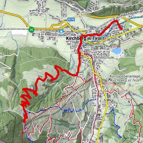 Kirchberg in Tirol, Tirol/Österreich