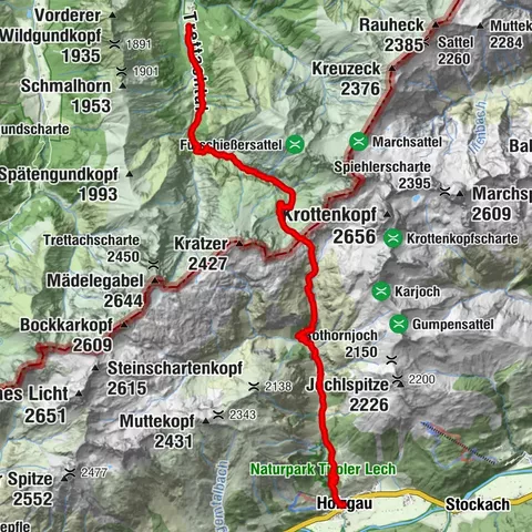 Holzgau, Tirol/Österreich