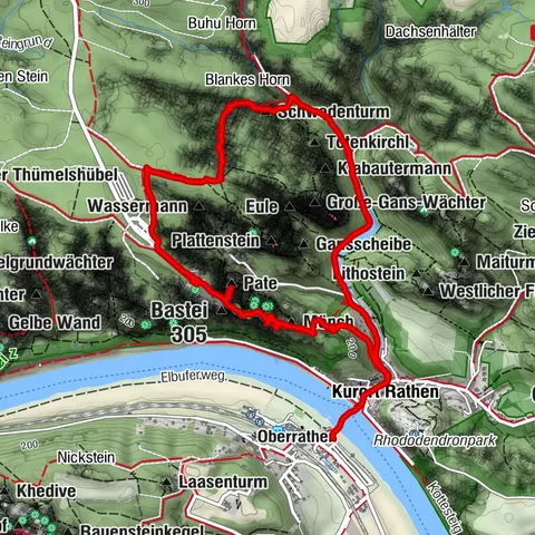 Kurort Rathen, Sachsen/Deutschland