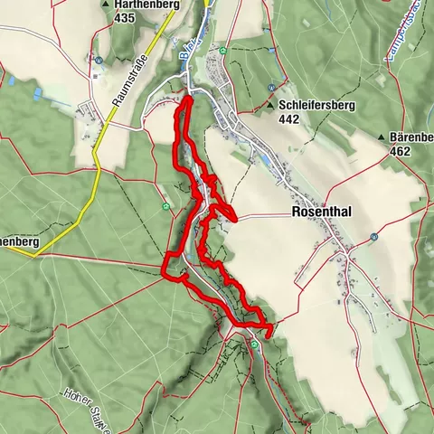 Bielatal: Durch die bizarre Felsenwelt mit vielen Aussichtspunkten