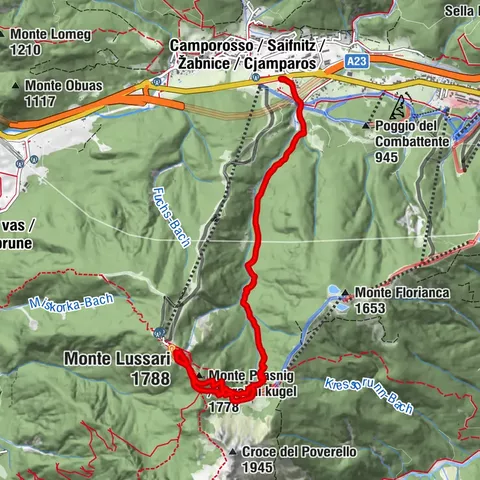 Camporosso / Saifnitz / Žabnice / Cjamparos, Friuli – Venezia Giulia/Italy