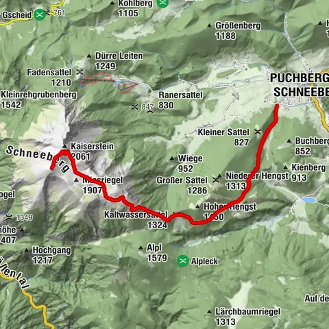 Puchberg am Schneeberg, Niederösterreich/Österreich