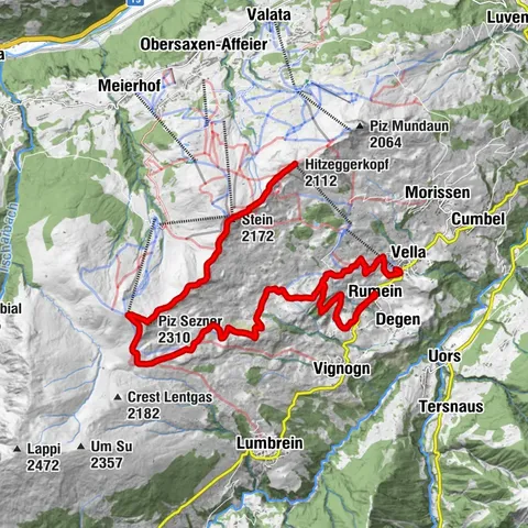 Hitzeggerkopf, Graubünden/Schweiz