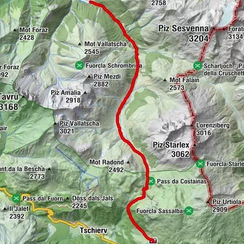 Scuol, Graubünden/Schweiz