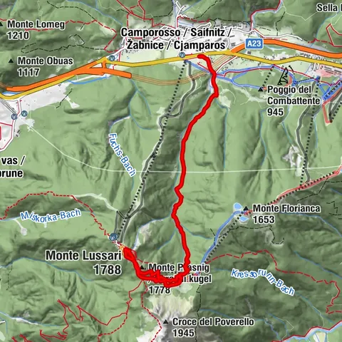 Camporosso / Saifnitz / Žabnice / Cjamparos, Friuli – Venezia Giulia/Italy