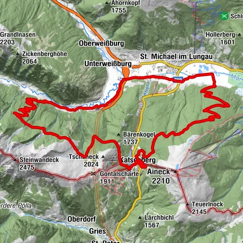 Katschberg, Kärnten/Österreich