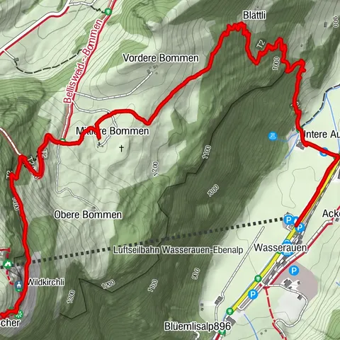 Schwende-Rüte, Appenzell Innerrhoden/Schweiz