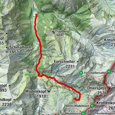 Oberstdorf, Bayern/Deutschland