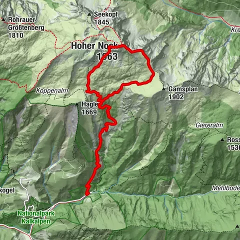 Hoher Nock, Upper Austria/Austria