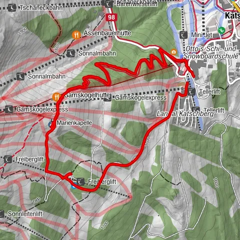 Rennweg am Katschberg, Kärnten/Österreich