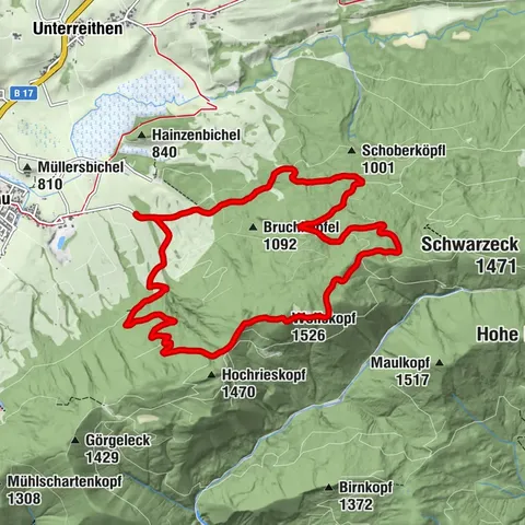 Halblech, Schwaben/Deutschland