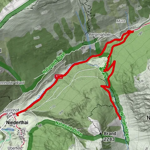 Niederthai, Tirol/Österreich