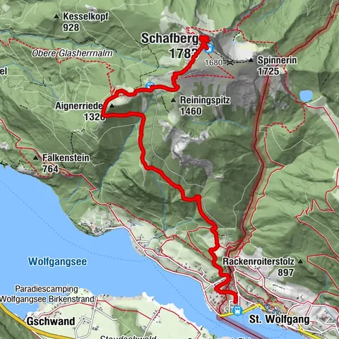St. Wolfgang im Salzkammergut, Oberösterreich/Österreich