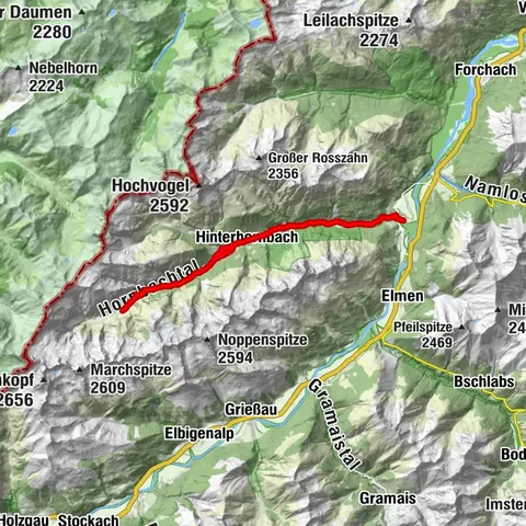 Vorderhornbach, Tirol/Österreich