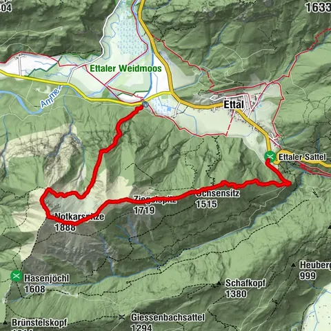 Ettal, Bayern/Deutschland