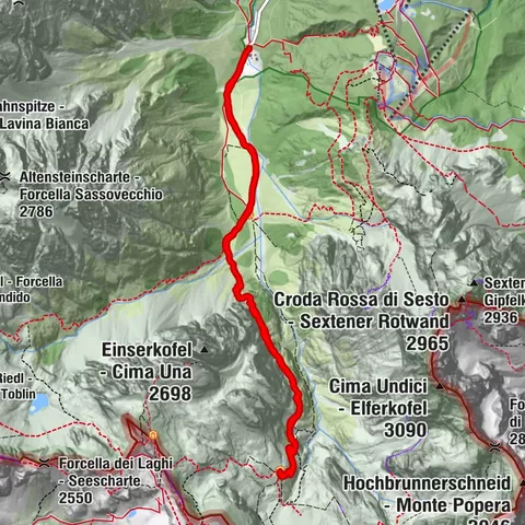 Sexten - Sesto, Trentin-Haut-Adige/Italie