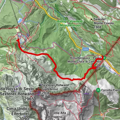 Sexten, Trentino-Südtirol/Italien