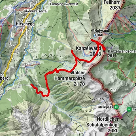 Mittelberg, Vorarlberg/Österreich