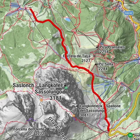 Sëlva - Wolkenstein - Selva di Val Gardena, Trentino – Alto Adige/Südtirol/Italy