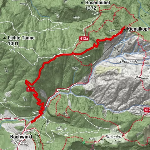 Kienalkopf, Salzburg/Österreich