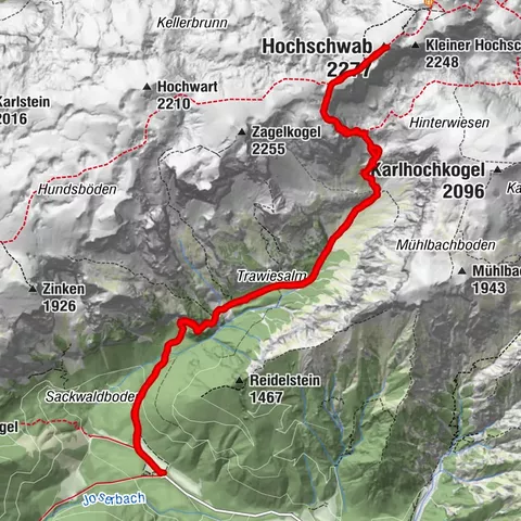 Hochschwab, Steiermark/Österreich