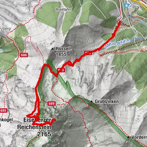 Eisenerzer Reichenstein, Steiermark/Österreich