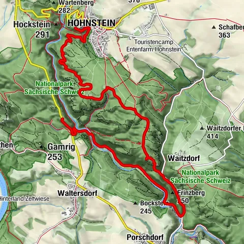 Hohnstein, Sachsen/Deutschland