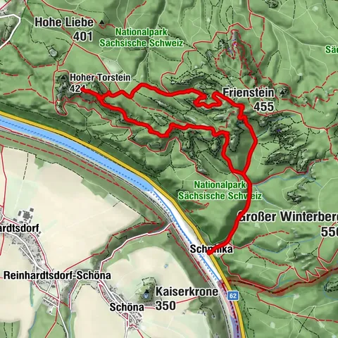 Bad Schandau, Sachsen/Deutschland