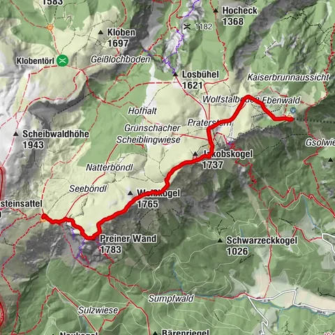 Reichenau an der Rax, Niederösterreich/Österreich