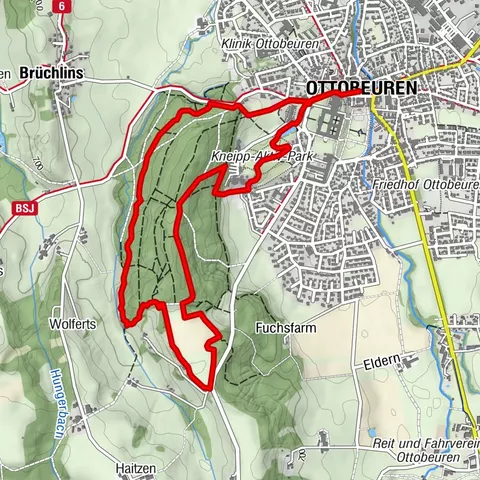 Glücksplaneten route - exploring the solar system in Ottobeuren