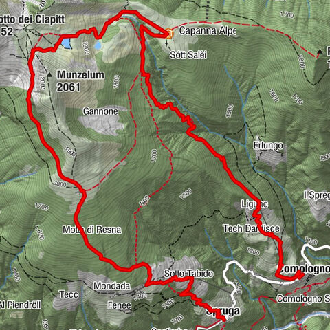 Spruga-Alpe Saléi-Comologno