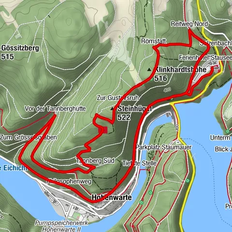 Circular hiking route - H3 "The Bird's Eye View" - Thuringian Forest