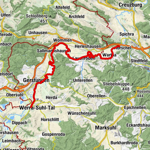 Werra Water Hiking 6: Berka/Werra - Hörschel