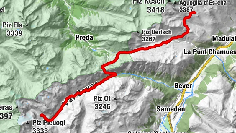 Bernina Trek classic: Stage 2 Chamanna d'Es-cha-Chamanna Jenatsch