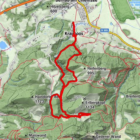 Aussichtsreiche Rundtour Chiemgau