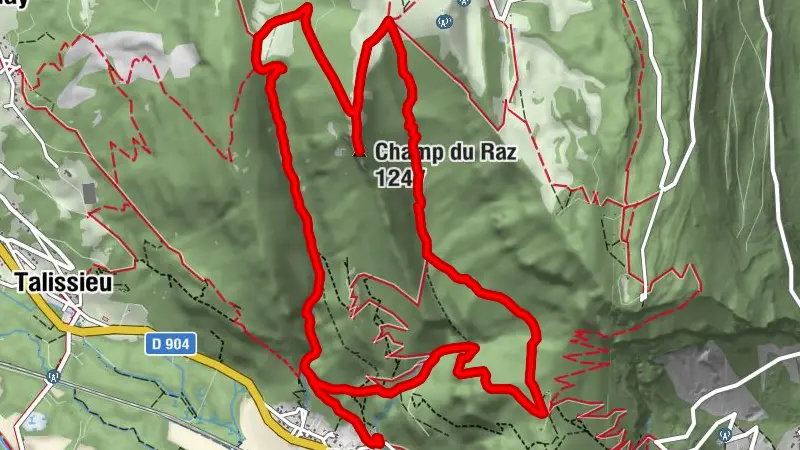 Vertical kilometer : The incline of the Grand Colombier through Roche Percée